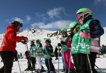 El Campus Nieve en Sierra Nevada abre la nueva temporada de los campamentos de la Fundación Unicaja