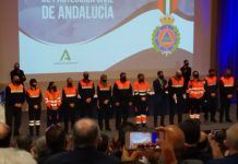 Protección Civil de Almuñécar recibe la Medalla de Oro al Mérito por su labor en la crisis del Covid-19