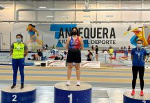 7 medallas para el atletismo DELSUR-LA PALMA en el andaluz Sub20 de pista cubierta