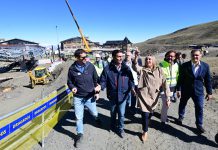 La construcción de los dos nuevos remontes de Sierra Nevada alcanza el 65% de ejecución