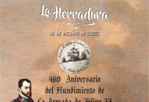 La Herradura conmemora el 460 aniversario del Naufragio de la Armada Española de Felipe II, el 19 de octubre