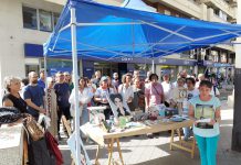 Profesionales y usuarios del Hospital de Día de Salud Mental del AGS Sur de Granada conmemoran el ‘Día Mundial de la Salud Mental’