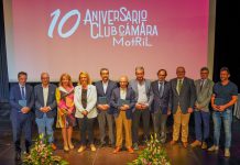 Celebración del X Aniversario del Club Cámara Motril junto al tejido empresarial de la ciudad