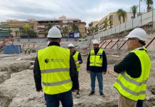 Ayuntamiento de Almuñécar y la empresa constructora del mercado y parking municipal celebran la primera reunión de seguimiento de las obras