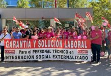 CCOO denuncia las situaciones de abandono que sufren los escolares con necesidades educativas especiales debido a la falta de PTIS