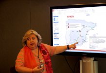 Clara Aguilera: “Seguiremos trabajando para situar el tren a Motril como una prioridad de las políticas europeas de transporte”