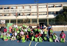 El Colegio Público ‘San Antonio’ celebra el Día Mundial del Baloncesto con la V Edición de la liga escolar de baloncesto ‘Grupo La Caña’