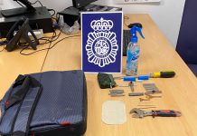 La Policía Nacional ha detenido en Motril a dos ladrones de domicilios pertenecientes a una banda itinerante