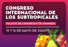 La Asociación Granada Más organiza el primer Congreso Internacional de Subtropicales con expertos mundiales en Aguacate y Mango