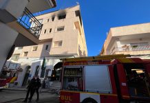 Incendio en el Hotel Costa Andaluza de Motril: Una mujer afectada por inhalación de humo y varios residentes más atendidos en el hospital