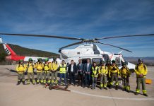 El delegado del Gobierno visita las instalaciones de la Base BRICA del INFOCA en Los Moralillos