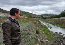 La lluvia deja 35L/m2 en el núcleo urbano de Almuñécar y hasta 50L/m2 en Cázulas y Peña Escrita