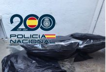 La Policía Nacional ha realizado durante el mes de febrero 22 operaciones contra el tráfico de drogas en Granada y Motril que se han saldado con 28 detenciones