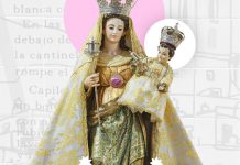 El motrileño Jesús Ortega restaura a la Santísima Virgen de la Cabeza de Capileira