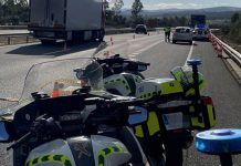 Muere una motorista atropellada por un turismo en Salobreña