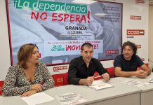 CCOO denuncia que la Junta de Andalucía “esconde” a más de 8.000 granadinos de la lista de espera de las dependencias