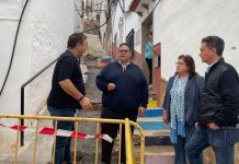 Ultiman la sustitución de las tuberías de la calle Aguacate de Jete