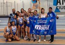 Bronce por clubes en pista cubierta para el equipo Sub14 del Club Atletismo Wiber Ciudad de Motril