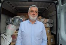 Francisco Trujillo ya viaja hacia Valencia con 3,5 toneladas de ayuda humanitaria para los afectados por la Dana