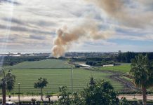 Nuevo incendio en la vega de Motril