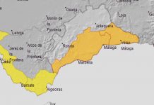 El 112 pide extremar la precaución y seguir los consejos del servicio de emergencias ante los avisos por lluvias y tormentas