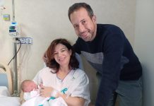 Bienvenida: Míriam, la primera bebé nacida en Granada en 2025