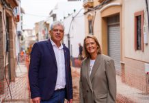 Avanzan a buen ritmo las obras de remodelación en la calle San Miguel y la plaza del Algarrobillo de Motril