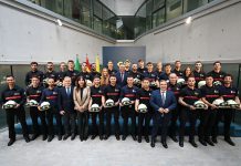 Diputación refuerza su plantilla de bomberos con la incorporación de 28 nuevos efectivos