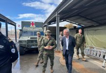 El Puerto de Motril acoge a un contingente de 187 militares desplegados con el objetivo de «reforzar la vigilancia y protección de la línea costera granadina»