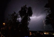 Activado doble aviso amarillo por lluvias y tormentas en Costa Tropical y Alpujarra