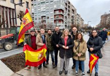 VOX apoya al campo granadino y asiste a la tractorada convocada en la capital contra el acuerdo de MERCOSUR