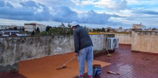 El Ayuntamiento de Motril acomete las obras de impermeabilización del CEIP Príncipe Felipe