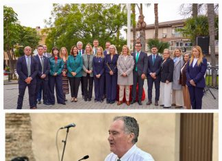 Motril celebra la festividad del Día de Andalucía con el recuerdo a Antonio Escámez, en el parque 28 de Febrero que ya lleva su nombre