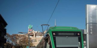 Descarrilamiento en el Metro de Granada
