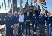 ¡Historia viva en el Puerto de Motril!: dos grandes navíos hacen escala en la ciudad durante cinco días