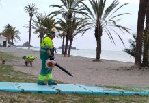 Almuñécar llegará a Semana Santa «con la gran mayoría de sus playas en óptimas condiciones de uso»