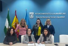 Ayuntamiento de Almuñécar y SARAE firman la puesta en marcha del proyecto ‘Red de Miradas’ para la prevención de la violencia de género