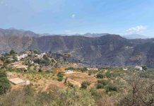 El Ayuntamiento de Almuñécar destina 100.000 euros en ayudas para los agricultores afectados por el incendio de Peña Escrita