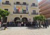 Cinco minutos de silencio por el fallecimiento del Policía Local Víctor Hernández García
