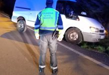 Un fallecido y dos heridos tras el vuelco de un vehículo en El Ejido