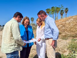Motril continúa «su expansión urbanística gracias a la actuación en el Parque de los Pueblos de Américas» a través de los fondos del PFEA