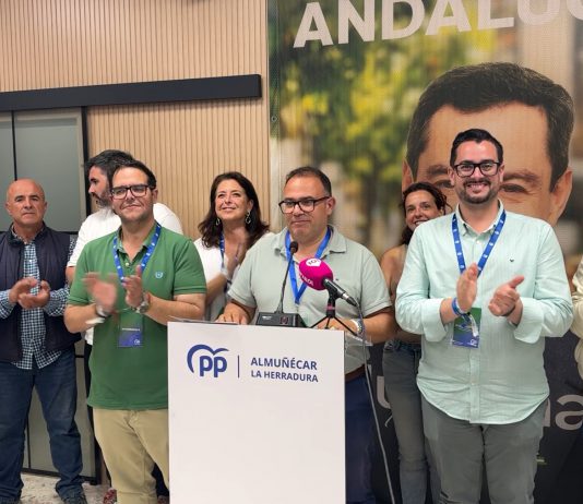 El PP de Almuñécar alcanza los 5.382 votos y logra su mejor resultado en unas elecciones andaluzas