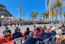 La parada militar pone el broche de oro a una semana histórica de homenaje a la Guardia Civil en Almuñécar