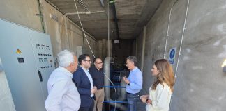 Mancomunidad mejora el depósito de El Montañés para garantizar la seguridad y el abastecimiento en Almuñécar