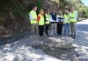 Los caminos afectados por el tren de borrascas en la Costa Tropical serán objeto de obras de emergencia