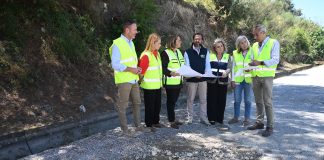 Los caminos afectados por el tren de borrascas en la Costa Tropical serán objeto de obras de emergencia