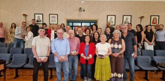 Salobreña rinde homenaje a trabajadores jubilados en la celebración de Santa Rita