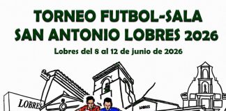 Lobres presenta el tradicional ‘Torneo de Fútbol Sala de San Antonio 2026’
