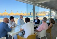 Los Empresarios de Playas trasladan al subdelegado del Gobierno sus principales reivindicaciones de cara al inicio de la temporada de verano en la Costa Tropical