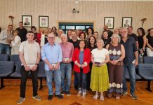 Salobreña rinde homenaje a trabajadores jubilados en la celebración de Santa Rita